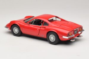 Ferrari Dino 246 Roșu Majorette 1:18 5271 Metal - imaginea 7 din 8
