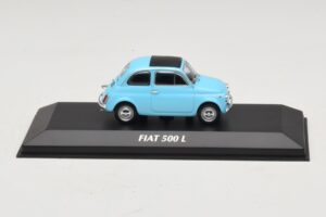 Fiat 500 L Albastru Maxichamps 1:43 Fiat 500 L Albastru Maxichamps 1:43 940121601 Metal