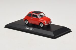 Fiat 500 L Roșu Maxichamps 1:43 940121600 Metal - imaginea 3 din 5
