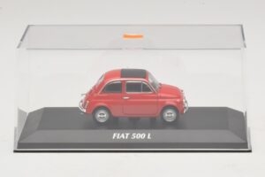 Fiat 500 L Roșu Maxichamps 1:43 940121600 Metal - imaginea 4 din 5