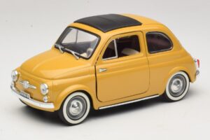 Fiat 500 Galben Solido 1:18 8042 Metal