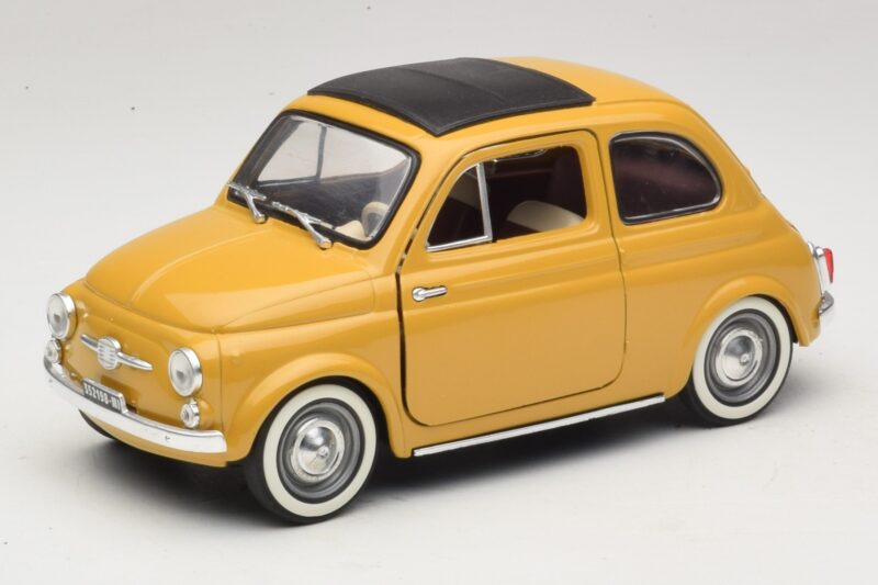 Fiat 500 Galben Solido 1:18 8042 Metal