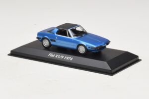 Fiat X1/9 Albastru Maxichamps 1:43 940121661 Metal - imaginea 3 din 5