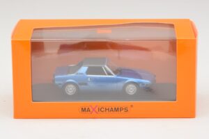 Fiat X1/9 Albastru Maxichamps 1:43 940121661 Metal - imaginea 5 din 5