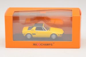 Fiat X1/9 Galben Maxichamps 1:43 940121660 Metal - imaginea 5 din 5