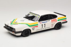 Ford Capri 3.0 #11 Allam Motor Services Silverstone Club Circuit Race BSCC 1979 Minichamps 1:18 155798611 Metal