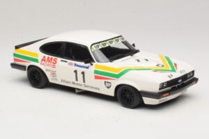 Ford Capri 3.0 #11 Allam Motor Services Silverstone Club Circuit Race BSCC 1979 Minichamps 1:18 155798611 Metal - imaginea 4 din 6