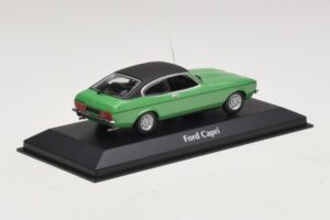 Ford Capri II Verde Metalizat Maxichamps 1:43 940081200 Metal - imaginea 2 din 5