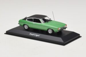 Ford Capri II Verde Metalizat Maxichamps 1:43 940081200 Metal - imaginea 3 din 5