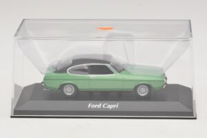 Ford Capri II Verde Metalizat Maxichamps 1:43 940081200 Metal - imaginea 4 din 5