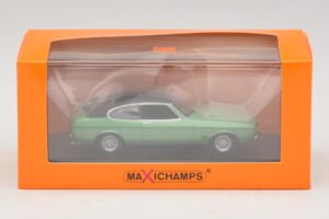 Ford Capri II Verde Metalizat Maxichamps 1:43 940081200 Metal - imaginea 5 din 5
