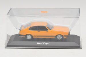 Ford Capri III Portocaliu Maxichamps 1:43 940082221 Metal - imaginea 4 din 5
