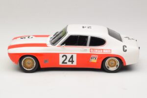 Ford Capri RS 2600 #24 D. Glemser / J. Mass 9 Hours of Kyalami Class Winner 1971 Minichamps 1:18 155718509 Metal - imaginea 3 din 6