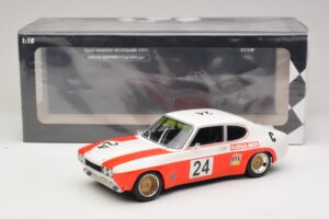 Ford Capri RS 2600 #24 D. Glemser / J. Mass 9 Hours of Kyalami Class Winner 1971 Minichamps 1:18 155718509 Metal - imaginea 6 din 6