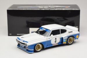 Ford Capri RS3100 #3 K. Ludwig Hockenheimring DRM 1975 Minichamps 1:18 180758003 Metal - imaginea 8 din 8