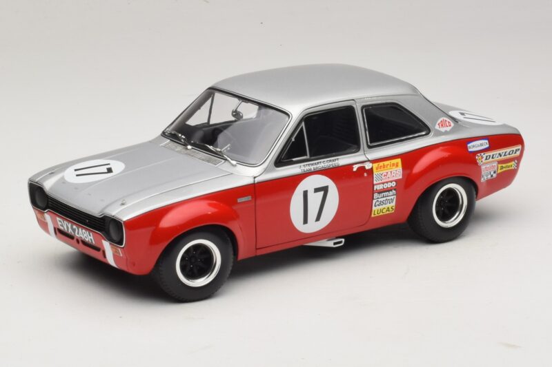 Ford Escort Mk1 TC #17 Stewart / C. Craft RAC Tourist Trophy Silverstone 1970 Minichamps 1:18 100708117 Metal