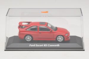 Ford Escort RS Cosworth Roșu Maxichamps 1:43 940082100 Metal - imaginea 4 din 5