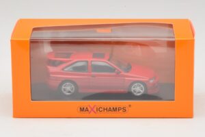 Ford Escort RS Cosworth Roșu Maxichamps 1:43 940082100 Metal - imaginea 5 din 5