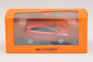Ford Fiesta Mk7 Roșu Maxichamps 1:43 940088000 Metal - imaginea 5 din 5