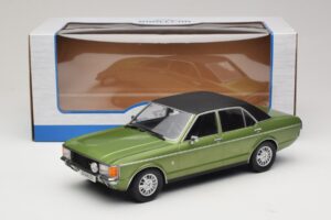 Ford Granada Mk1 Verde Metalizat & Negru MCG 1:18 MCG18569 Metal - imaginea 6 din 6