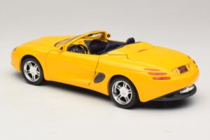 Ford Mustang Mach III Cabriolet Galben Maisto 1:18 32815 Metal - imaginea 7 din 8
