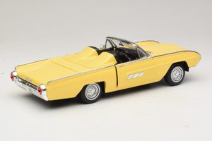 Ford Thunderbird Cabriolet Galben Anson 1:18 30334-P1 Metal - imaginea 3 din 8
