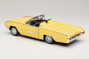 Ford Thunderbird Cabriolet Galben Anson 1:18 30334-P1 Metal - imaginea 7 din 8