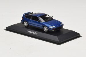 Honda CR-X Blue Metallic Maxichamps 1:43 940161520 Metal - imaginea 3 din 5