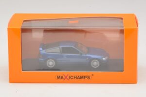 Honda CR-X Blue Metallic Maxichamps 1:43 940161520 Metal - imaginea 5 din 5