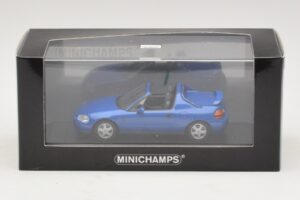 Honda CR-X del Sol EG2 Albastru Metalizat Minichamps 1:43 400161931 Metal - imaginea 5 din 5
