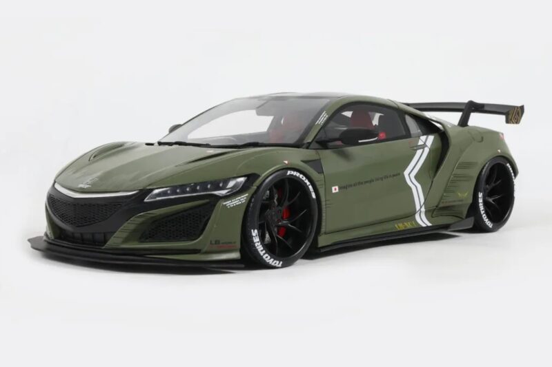 Honda NSX NC1 LB-Works Khaki Matte GT Spirit 1:18 GT955 Rășină
