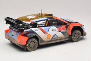 Hyundai i20 N Rally1 #1 T. Neuville / M. Wydaeghe Rally Portugal 2025 IXO 1:18 18RMC251B Metal - imaginea 2 din 6