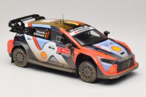 Hyundai i20 N Rally1 #1 T. Neuville / M. Wydaeghe Rally Portugal 2025 IXO 1:18 18RMC251B Metal - imaginea 4 din 6