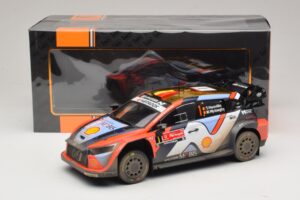 Hyundai i20 N Rally1 #1 T. Neuville / M. Wydaeghe Rally Portugal 2025 IXO 1:18 18RMC251B Metal - imaginea 6 din 6