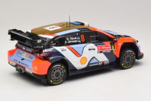 Hyundai i20 N Rally1 #8 O. Tanak / M. Jarveoja Rally Portugal 2025 IXO 1:18 18RMC251A Metal - imaginea 2 din 6