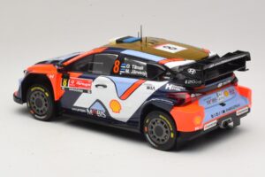 Hyundai i20 N Rally1 #8 O. Tanak / M. Jarveoja Rally Portugal 2025 IXO 1:18 18RMC251A Metal - imaginea 5 din 6