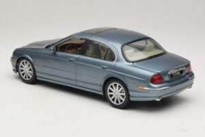 Jaguar S-Type X200 Albastru Maisto 1:18 31865 Metal - imaginea 7 din 8