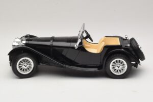 Jaguar SS100 Roadster Negru Bburago 1:18 3006-M3 Metal - imaginea 3 din 6