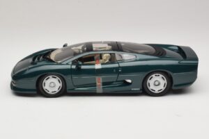 Jaguar XJ220 Verde Metalizat Maisto 1:18 31807 Metal - imaginea 4 din 8