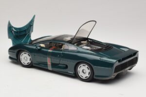 Jaguar XJ220 Verde Metalizat Maisto 1:18 31807 Metal - imaginea 5 din 8