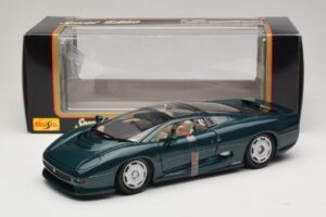 Jaguar XJ220 Verde Metalizat Maisto 1:18 31807 Metal - imaginea 8 din 8