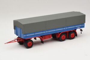 Kassbohrer 3-Achs Albastru Negru Minichamps 1:43 439161090 Metal