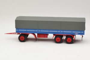Kassbohrer 3-Achs Albastru Negru Minichamps 1:43 439161090 Metal - imaginea 3 din 6
