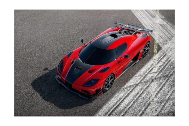 Koenigsegg Agera RS Draco Red GT Spirit 1:18 Koenigsegg Agera RS Draco Red GT Spirit 1:18 GT980 Rășină