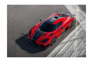 Koenigsegg Agera RS Draco Red GT Spirit 1:18 GT980 Rășină - imaginea 2 din 2