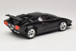 Lamborghini Countach 5000 Quattrovalvole Negru Bburago 1:18 3337 Metal - imaginea 3 din 8