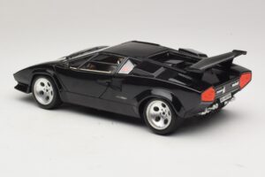 Lamborghini Countach 5000 Quattrovalvole Negru Bburago 1:18 3337 Metal - imaginea 7 din 8