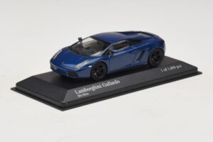 Lamborghini Gallardo Blue Metallic Minichamps 1:43 400103505 Metal - imaginea 2 din 5