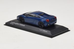 Lamborghini Gallardo Blue Metallic Minichamps 1:43 400103505 Metal - imaginea 3 din 5