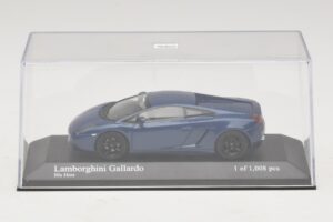 Lamborghini Gallardo Blue Metallic Minichamps 1:43 400103505 Metal - imaginea 4 din 5
